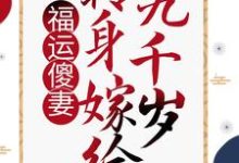 福运傻妻:转身嫁给九千岁小说的无弹窗阅读体验,寻找免费阅读网站-书格格